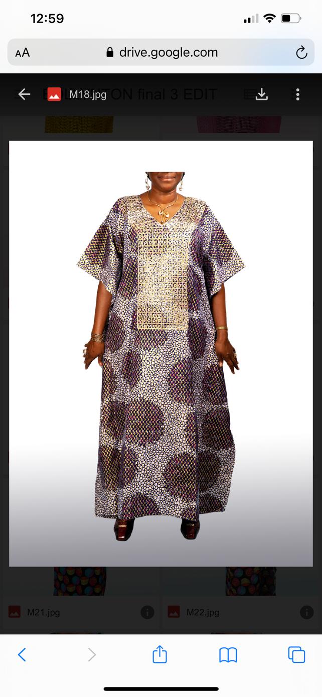Kaftan Embroidery dress