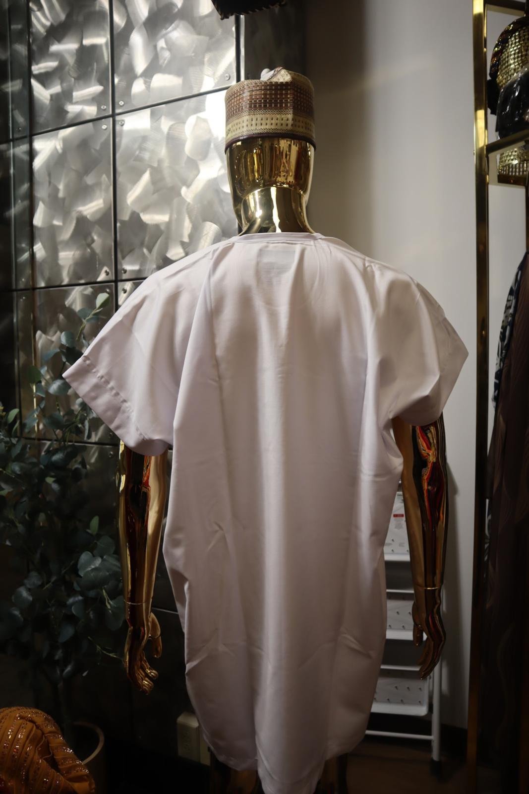 Men's Casual Luxury African Print Short Sleeve Dashiki