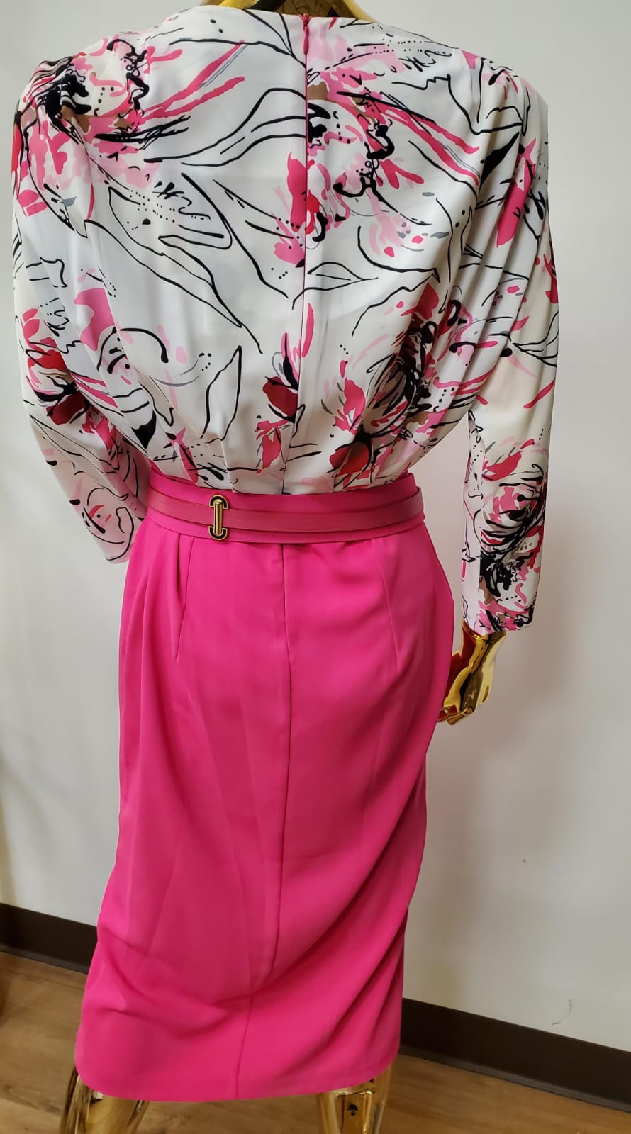 Turkey fitted dress , pink