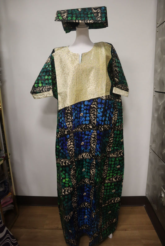 African Kaftan bubu dress