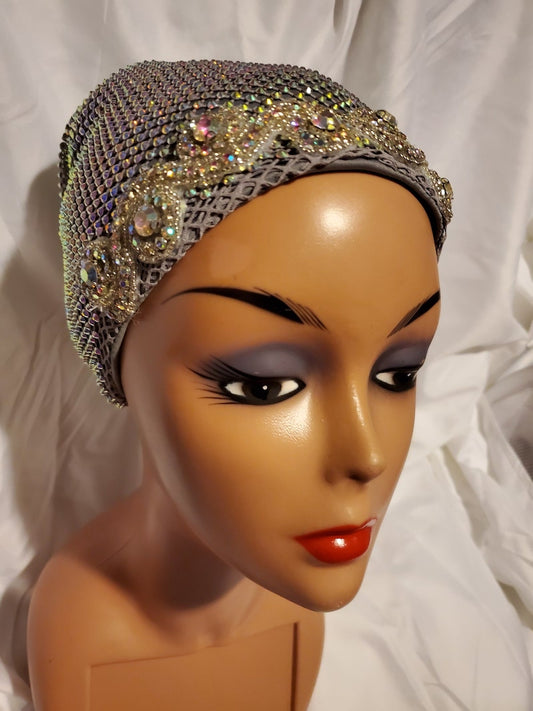 sequin turban